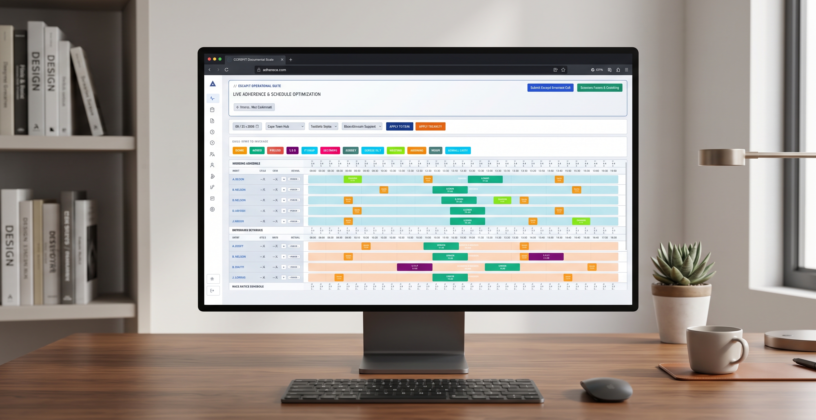 Live Adherence and Intraday Optimization